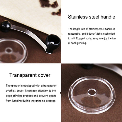 Portable Conical Burr Mill Manual Spice Herbs Hand Grinding Machine Coffee Grinder, Capacity: 20g, Capacity: 20g