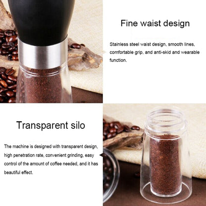 Portable Conical Burr Mill Manual Spice Herbs Hand Grinding Machine Coffee Grinder, Capacity: 20g, Capacity: 20g