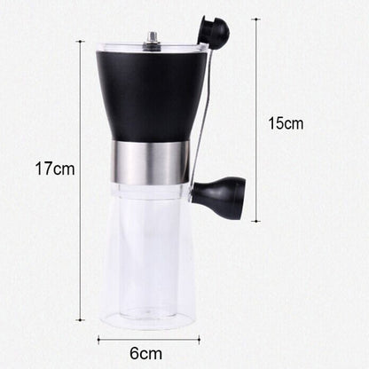 Portable Conical Burr Mill Manual Spice Herbs Hand Grinding Machine Coffee Grinder, Capacity: 36g, Portable Conical