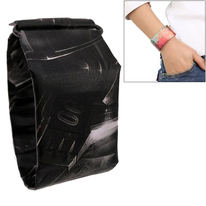 Machine Armor Pattern Creative Fashion Waterproof Paper Watch Intelligent Paper Electronic Wristwatch, Machine Armor Pattern