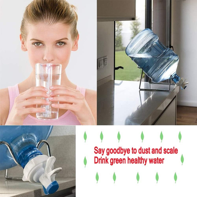 Válvula dispensadora de agua de PP para grifo de botella de 55 mm con tapa a prueba de polvo.