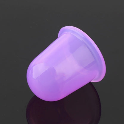 Health Care Body Massage Vacuum Silicone Cupping Cup,Random Color Delivery, 1 PCS