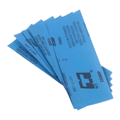 10pcs Grit 400 Wet And Dry Polishing Grinding Sandpaper，Size: 23 x 9cm, Grit 400