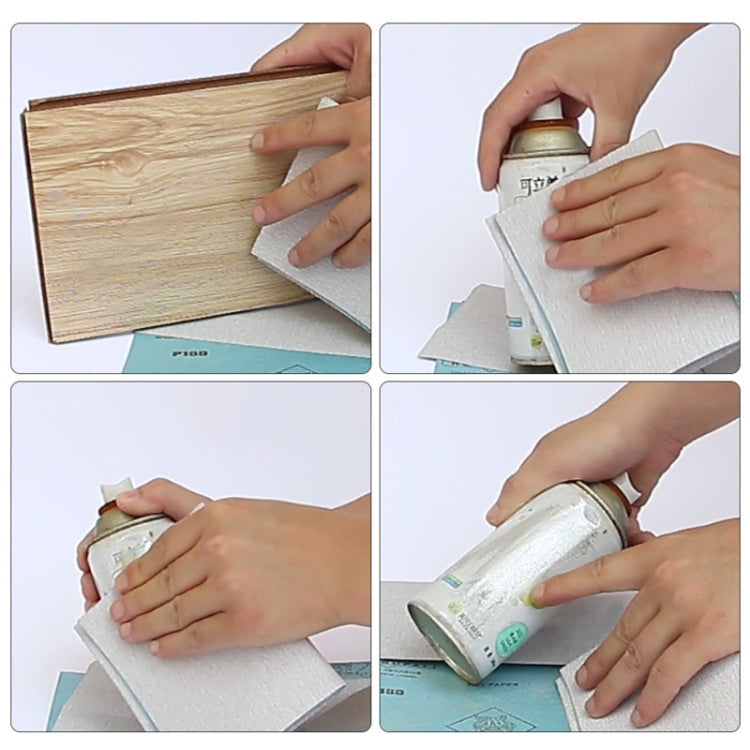 10pcs Grit 400 Wet And Dry Polishing Grinding Sandpaper，Size: 23 x 9cm, Grit 400