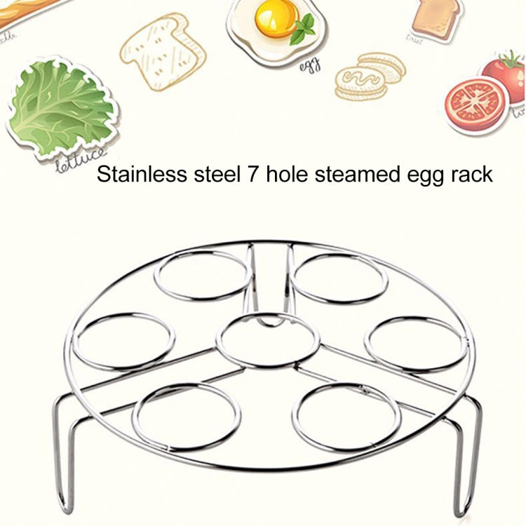 Steamer Rack Basket Egg Vegetable Steaming Trivet for Instant Pot Pressure Cooker, Diameter: 17.5cm, Height: 5.5cm, Diameter: 17.5cm, Height: 5.5cm
