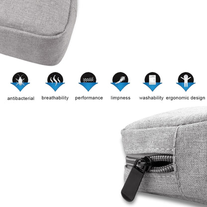 Simple Multi-functional Digital Device Travel Storage Bag for Phones, Power Bank, U-disk, Earphones, Data Cable and etc, Big Size: 23*11*5cm, Size:  23*11*5cm Black, Size:  23*11*5cm Pink, Size: 23*11*5cm Grey, Size: 23*11*5cm Blue, DY01 23x11x5cm