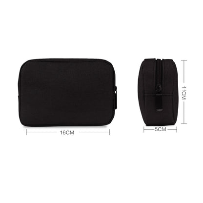 Simple Multi-functional Digital Device Travel Storage Bag for Phones, Power Bank, U-disk, Earphones, Data Cable and etc, Big Size: 23*11*5cm, Size:  23*11*5cm Black, Size:  23*11*5cm Pink, Size: 23*11*5cm Grey, Size: 23*11*5cm Blue, DY01 23x11x5cm