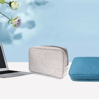 Simple Multi-functional Digital Device Travel Storage Bag for Phones, Power Bank, U-disk, Earphones, Data Cable and etc, Big Size: 23*11*5cm, Size:  23*11*5cm Black, Size:  23*11*5cm Pink, Size: 23*11*5cm Grey, Size: 23*11*5cm Blue, DY01 23x11x5cm