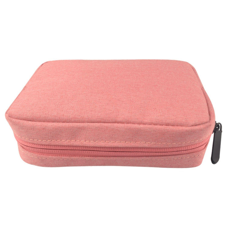 Simple Multi-functional Digital Device Travel Storage Bag for Phones, Power Bank, U-disk, Earphones, Data Cable and etc, Big Size: 23*11*5cm, Size:  23*11*5cm Black, Size:  23*11*5cm Pink, Size: 23*11*5cm Grey, Size: 23*11*5cm Blue, DY01 23x11x5cm