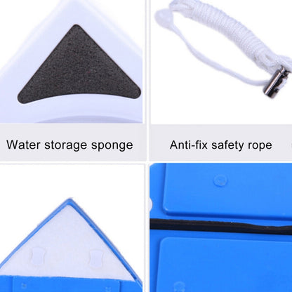 Useful Double Side Glass Wiper Cleaning Brushes Window Cleaner, Applicative Range: 20-30mm Glass, 20-30mm Glass Cleaner