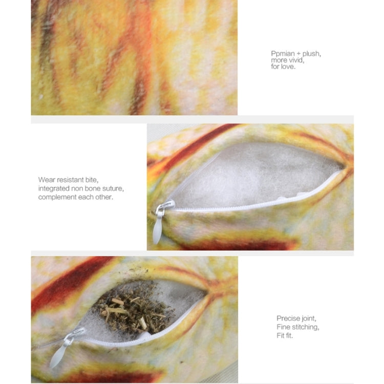 Simulation Fish Toy Funny Cat Toy Fish Stuff Scratching Post Board Toy, Middle Size: 41.0 x 13.5 x 9.0cm, Size: 41.0x13.5x9.0cm