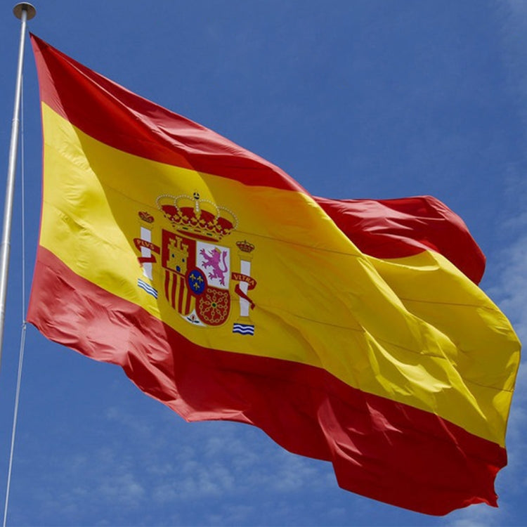 Polyester Material Spain Flag, Size: 150*90cm, Spain Flag