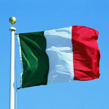 Polyester Material the Italian National Flag, Size: 150*90cm, The Italian National Flag