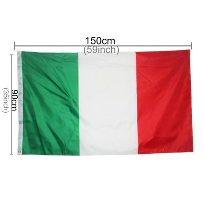 Polyester Material the Italian National Flag, Size: 150*90cm, The Italian National Flag
