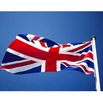 Polyester Material UK Flag, Size: 150*90cm, UK Flag