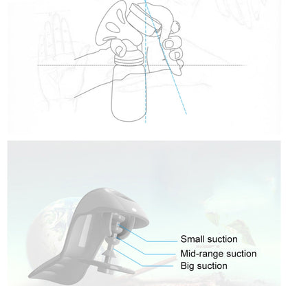 REAL BUBEE Maternity Products PP Manual Suckling Breast Milk Pump for Mama, Manual Breast Pump