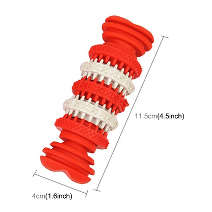 Dog Toy  for Pets Tooth Cleaning Chewing Toys of Non-Toxic Soft Rubber , Small Size,Length:12cm, 12cm Orange, 12cm Blue, 12cm Red, 12cm Baby Blue