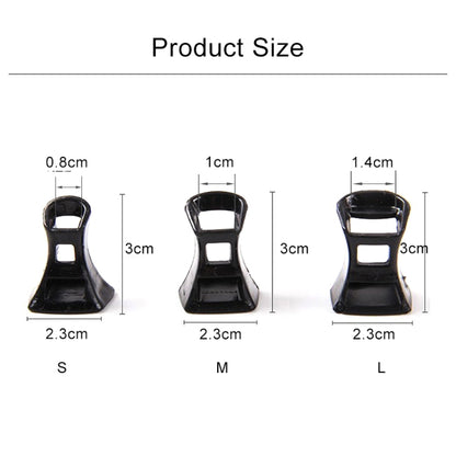 5 Pairs Hard Wearing Anti-slip PVC StoppersShoes High Heel Cover Protectors, Size: S ,Random Color Delivery, Size: S