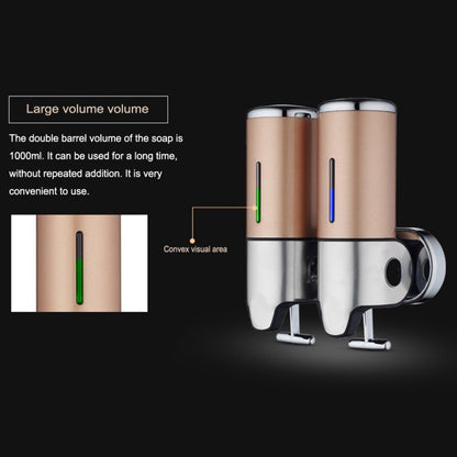 Hotel Shower Manual Dispenser Wall Mounted Washing Liquid Shampoo Soap Bottle, Capacity: 500ml, 500ml/Clear White