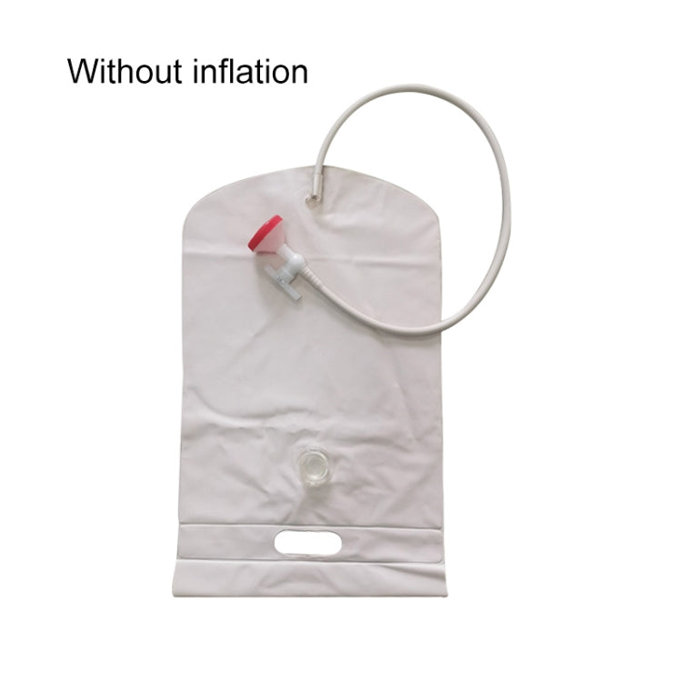 Lavabo inflable cuadrado portátil de PVC para el cuidado del hogar, lavabo inflable