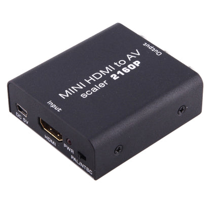 Convertidor de señal de vídeo compuesto Mini HDMI a AV/CVBS, Mini HDMI a AV/CVBS
