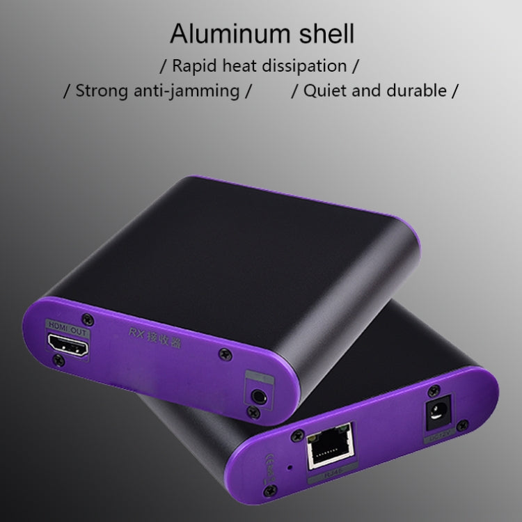 Extensor HDMI CAT871 (receptor e transmissor) sobre cabo CAT5e/CAT6 com infravermelhos, distância de transmissão: 120 m, CAT871