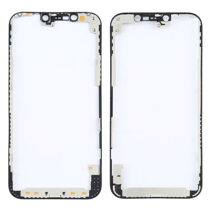 Front LCD Screen Bezel Frame for iPhone 12 Pro, For iPhone 12 Pro (White)