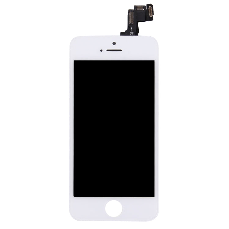 LCD Screen with Front Camera for iPhone 5S, 4 in 1 for i5s White, 4 in 1 for i5s Black