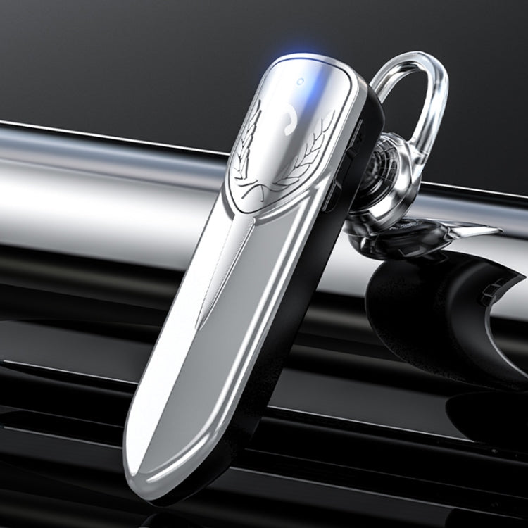 M81 CVC Noise Reduction Unilateral Business Ear-mounted Bluetooth Earphone, Support Siri & One for Two