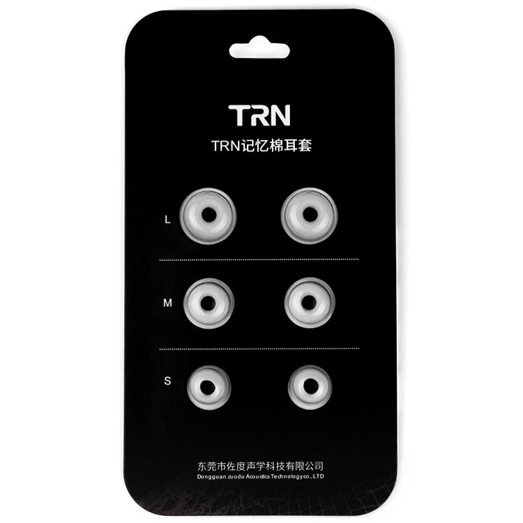 TRN Earphone Silicone Memory Foam Earplug