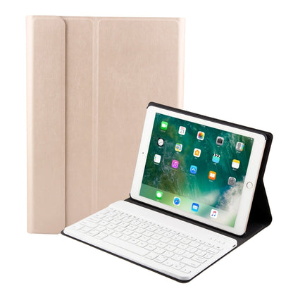 FT-1030 Bluetooth 3.0 ABS Brushed Texture Keyboard + Skin Texture Leather Tablet Case for iPad Air / Air 2 / iPad Pro 9.7 inch, with Three-gear Angle Adjustment / Magnetic / Sleep Function, FT-1030D