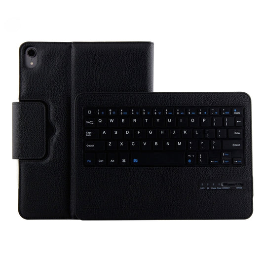 IP011 Detachable Bluetooth 3.0 ABS Keyboard + Litchi Texture Leather Tablet Case for iPad Pro 11 inch (2018), with Sleep Function, IP011