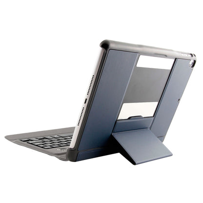 Funda T-201 con teclado Bluetooth 3.0 ultrafino desmontable y textura de piel de cordero para iPad Air/Air 2/iPad Pro de 9,7 pulgadas, compatible con múltiples ángulos de ajuste.