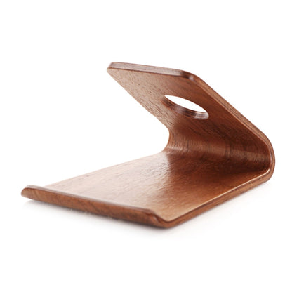 JS01 Wooden Desktop Phone Holder Universal Curved Wood Support Frame For Tablet Phones (Lindens), IP7G0650A, IP7G0650B, IP7G0650C