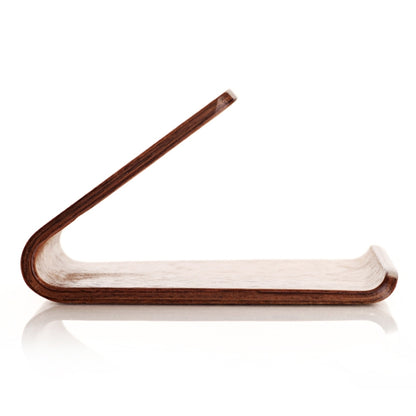 JS01 Wooden Desktop Phone Holder Universal Curved Wood Support Frame For Tablet Phones (Lindens), IP7G0650A, IP7G0650B, IP7G0650C