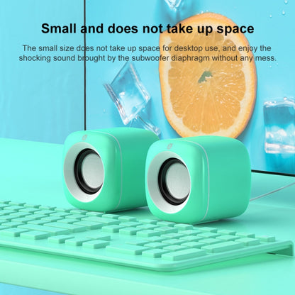 A1 USB Wire-controlled 9D Subwoofer Sound Mini Wired Speaker, Premium Version, Premium Version