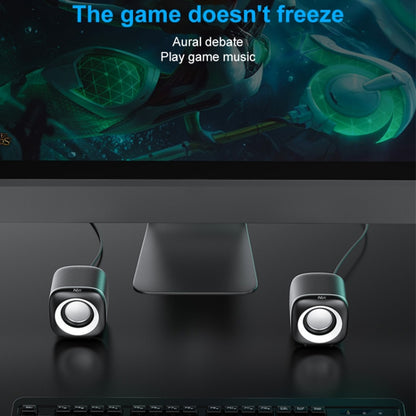 A1 USB Wire-controlled 9D Subwoofer Sound Mini Wired Speaker, Premium Version, Premium Version