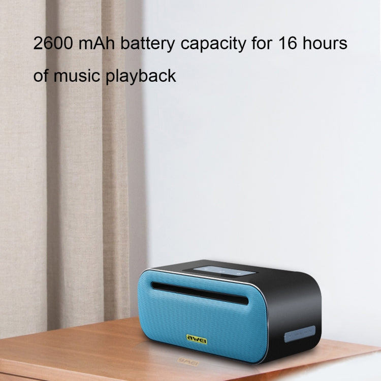 awei Y600 Wireless Bluetooth Speaker with 3D Stereo, Built-in Mic, Support TF Card / AUX / NFC, Y600