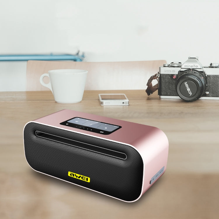 awei Y600 Wireless Bluetooth Speaker with 3D Stereo, Built-in Mic, Support TF Card / AUX / NFC, Y600