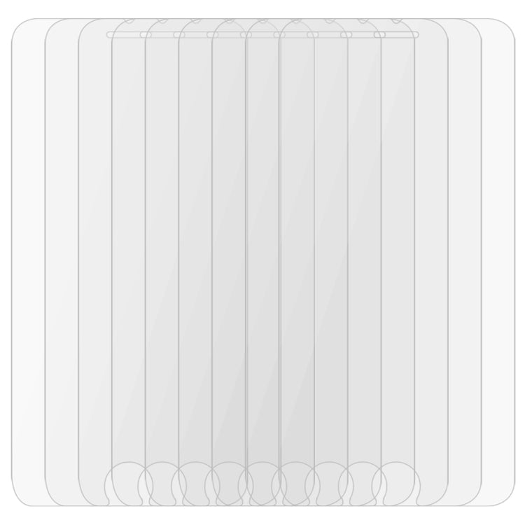 10 PCS for iPhone 8 Plus & iPhone 7 Plus 0.26mm 9H Surface Hardness 2.5D Explosion-proof Tempered Glass Non-full Screen Film, For 8 Plus & iPhone 7 Plus