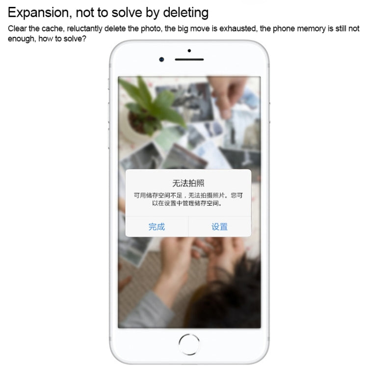 Pen drive de metal de 128 GB com ligações USB 3.0, 8 pinos e micro USB, compatível com Android, iPhone e computadores.