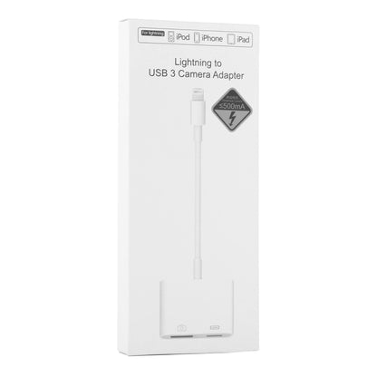 Adaptador de lector de cámara NK101 de 8 pines a USB, compatible con sistemas iOS 9.1 y superiores, NK101