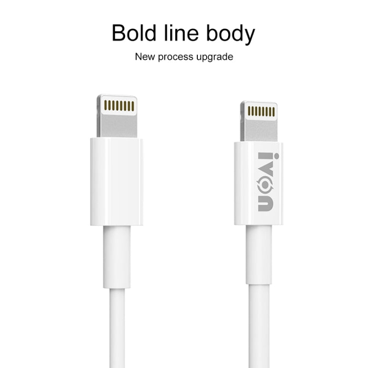 IVON CA70 Type-C / USB-C Fast Charging Data Cable, Length: 2m, Type-C, Length: 2m