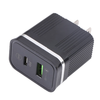 46-A2C2 20W PD + QC3.0 USB Multifunction Fast Charger,US Plug, US Plug