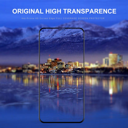 For iPhone 11 Pro / XS / X ENKAY Hat-Prince 0.26mm 9H 6D Curved Full Screen Tempered Glass Film, For X / XS (6D)