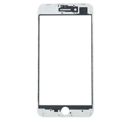 for iPhone 8 Plus Front Screen Outer Glass Lens with Front LCD Screen Bezel Frame, For iPhone 8 Plus (Frame)