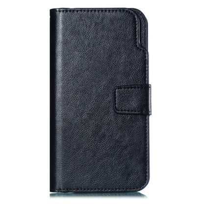 Funda de cuero con textura de lichi para iPhone 7 Plus, con tapa horizontal, nueve ranuras para tarjetas, billetera y marco para fotos.