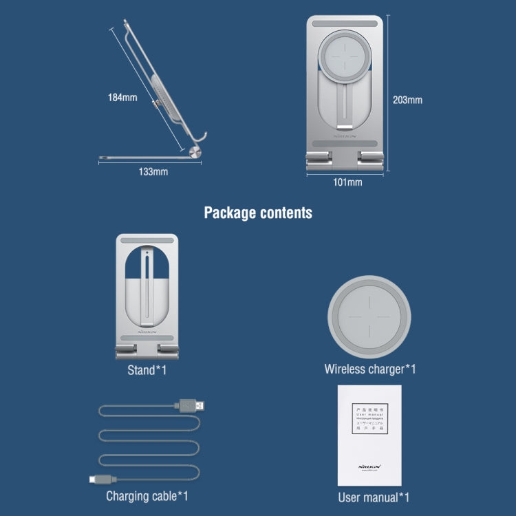 Soporte de carga inalámbrica para tableta NILLKIN PowerHold