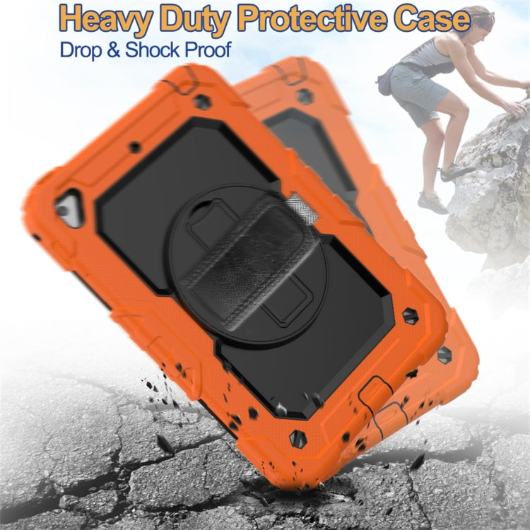 Shockproof Colorful Silica Gel + PC Protective Case for iPad Mini 2019 / Mini 4, with Holder & Shoulder Strap & Hand Strap & Pen Slot, For iPad Mini 2019 / Mini 4