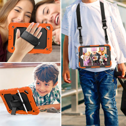 Shockproof Colorful Silica Gel + PC Protective Case for iPad Mini 2019 / Mini 4, with Holder & Shoulder Strap & Hand Strap & Pen Slot, For iPad Mini 2019 / Mini 4